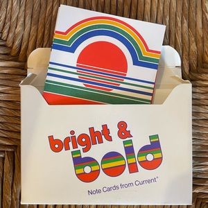 Current Bright and Bold notecards from the 80s